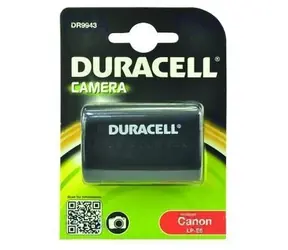 Bateria Duracell - DR9943 do Canon LP-E6 / czarna / 1400 mAh / 7,4V