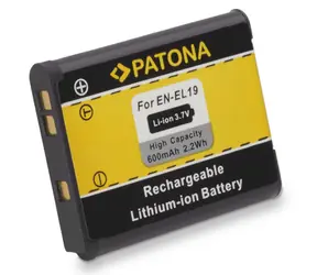 Bateria PATONA do foto Nikon ENEL/19 600mAh