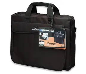 Manhattan London / torba na laptopa 15,6" / czarna
