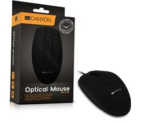 Canyon CNE-CMS1 / mysz / optyczna / 800dpi / USB / czarna