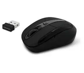 Canyon CNR-MSOW06B / optyczny bezprzewodowy / 1000/1200/1600 dpi / USB / czarny