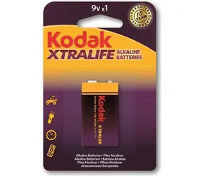Bateria alkaliczna Kodak XTRALIFE 9V / 1 szt. / blister