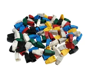 Zabezpieczenie DATACOM dla wtyczki RJ45 z żółtą kopułką