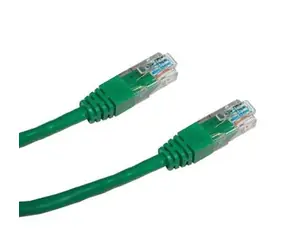 Kabel krosowy DATACOM UTP CAT5E 1m zielony