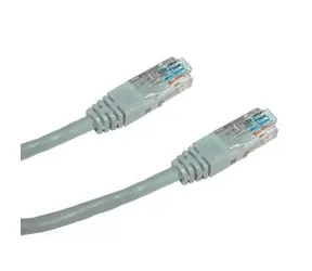 Kabel krosowy DATACOM UTP CAT5E skrzyżowany 2m szary 