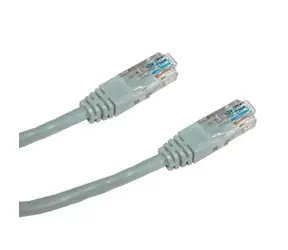 Kabel krosowy DATACOM UTP CAT5E skrzyżowany 20 m, szary