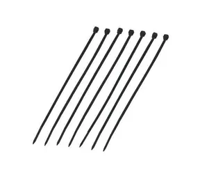 Taśmy ściągające DATACOM 4,8mm x 200mm / czarne / 100 szt