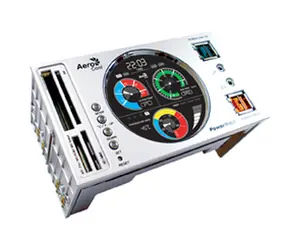 AeroCool PowerWatch / panel wielofunkcyjny do pozycji 2x5,25" / srebrny