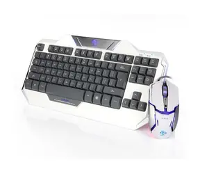Zestaw E-BLUE Auroza / Klawiatura+mysz / zestaw przewodowy do gier / USB / US / biały
