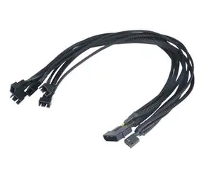 Akasa FLEXA FP5 / kabel do synchronizacji 5 wentylatorów z MB / 5 x 4pin PWM / 45cm