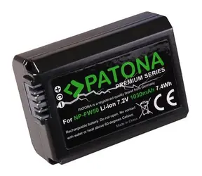 Akumulator PATONA do foto Sony NP-FW50 / 1030mAh / Li- ION / Premium