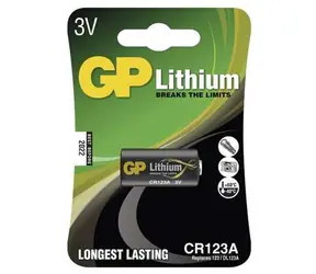 Bateria litowa GP CR123A / 1szt