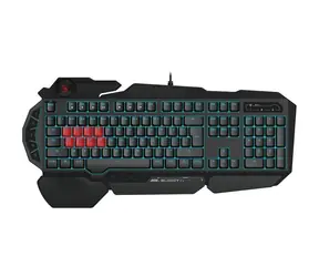 A4Tech Bloody B318 / podświetlana klawiatura do gier / 8 mechanicznych klawiszy na podczerwień / USB / CZ