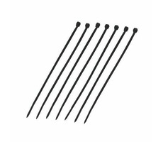 Taśmy ściągające DATACOM 2,5mm x 165mm / czarna / 100 szt