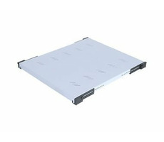 Półka Triton 19" A4 perforowana 1U (250mm) szara / max. 20kg