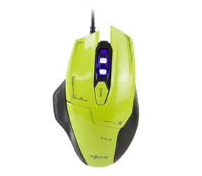 E-BLUE Mazer green / Mysz optyczna do gier / 2500DPI / 6 przycisków / 1 kółko / przewodowa (USB)