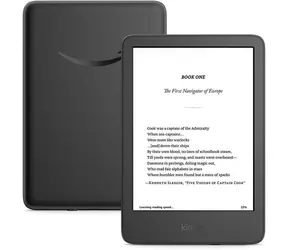 Amazon Kindle (2024) z reklamą czarny / 6,8" / 16 GB / Wi-Fi