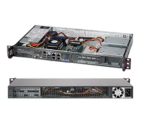 Obudowa SuperMicro mini1U (CSE-505-203B) / 1x FIXED dysk twardy 3,5" / 200W (złoto)