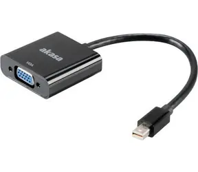 Redukcja Akasa z HDMI na VGA / AK-CBHD15-20BK / 20cm /