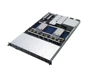 Serwer Asus RS700A-E9-RS12V2 czarny / AMD EPYC 7002 / AMD 2x SP3 / 32x DDR4 / 12x SATA / LAN / USB / 1U