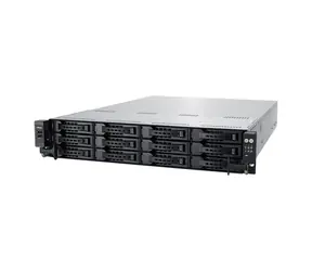 Serwer Asus RS520-E9-RS12-E czarny / Intel Xeon Scalable / 2x LGA3647 / 16x DDR4 / 12x SATA / LAN / USB / 2U