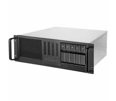 Serwer Silverstone RM41-H08 do montażu w szafie / 4U / SSI-CEB / 2x USB-A 3.1 / 5x 3,5" (hot-swap) / 3x 5,25"