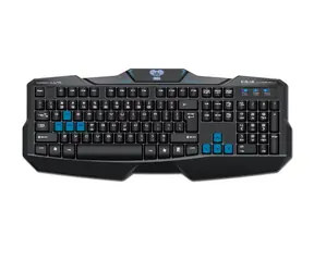 E-BLUE Cobra EKM746 czarna / Klawiatura do gier / przewodowa (USB) / CZ / SK