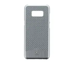Tylna obudowa Mercedes Hard Case Wave V Alu do Samsung G955 Galaxy S8 PLUS srebrna