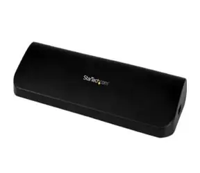 StarTech Dual Video USB 3.0 - stacja dokująca do laptopów / USB 3.0 / HDMI / VGA / DVI-D / LAN