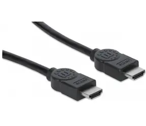 Kabel Manhattan HDMI z Ethernetem HDMI-HDMI 15m /ekranowany/czarny
