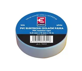 Taśma izolacyjna PCV OEM 15mm/10m biała