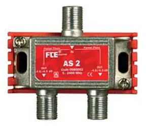 Koncentrator FTE AS 2, zakres 5-2400 MHz, złącze F / rynek wtórny