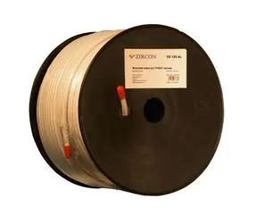 Kabel koncentryczny Zircon CCS 125 AL - cewka 100 m