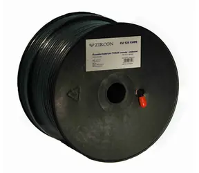 Kabel koncentryczny Zircon CU 125 CUPE - cewka 100 m