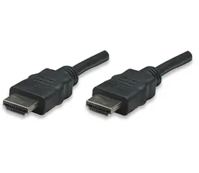 Kabel Manhattan HDMI z Ethernetem 15m / HDMI-HDMI / ekranowany / czarny