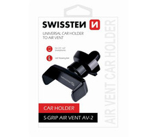 Swissten S-GRIP AV-2 / uchwyt do wentylacji samochodowej / od 3,5" do 6"