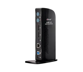Stacja dokująca Club3D CSV-1460 / 2x DP / USB / minijack 3,5mm / LAN