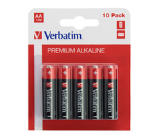 Baterie alkaliczne Verbatim AA 1,5 V 10 szt. w blistrze