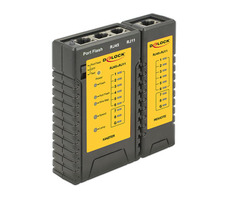 Tester kabli DeLock RJ45 i RJ12 + Portfinder