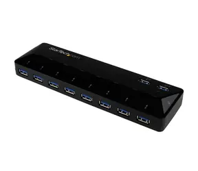 StarTech USB 3.0 HUB 10 portów / 2 porty ładowania i synchronizacji 1,5A