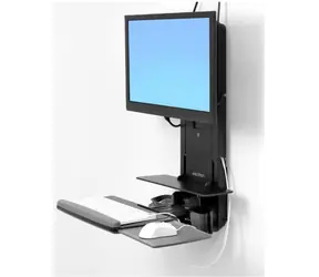 Ergotron Pokój pacjenta VL18 STS WM / system wsporników ściennych / do monitora, klawiatury i myszy