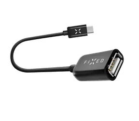FIXED adapter USB Type-C OTG do telefonów komórkowych i tabletów czarny / USB 2.0