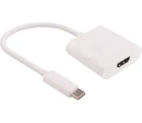 Adapter MicroConnect USB3.1 C (M) - HDMI (F) / 15cm / biały