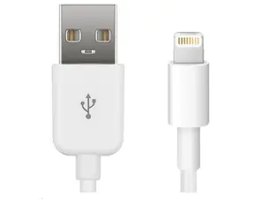 Kabel danych MicroConnect USB - Lightning / 2m / biały