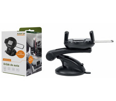 Aligator HA03 2w1 Uniwersalny uchwyt z automatycznym mocowaniem / Szerokość telefonu: 4,8 - 8cm