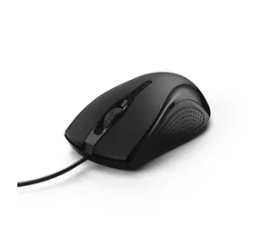 HAMA MC-200 czarna / Mysz optyczna / 1200DPI / 3 przyciski / USB