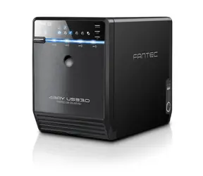 Fantec QB-35US3-6G czarna / obudowa zewnętrzna na 4X 3,5" SATA HDD / USB 3.0 i eSATA