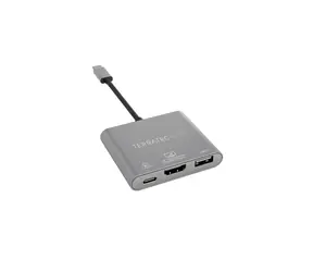Terratec Podłącz adapter C3 / USB Type-C do Type-C PD i HDMI i USB3.0