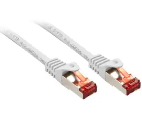 Lindy S FTP CAT6 1,5m / Kabel krosowy / RJ45-RJ45 / AWG28 / biały