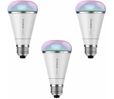 MiPow Playbulb Rainbow / inteligentna żarówka LED / kolorowa / Bluetooth / RGB / 10 W / E27 / 3 szt.